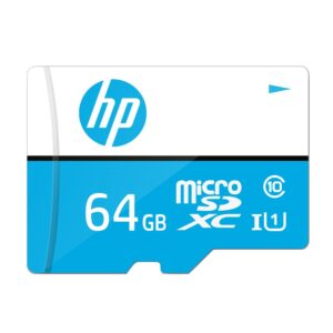 HP 64GB MicroSD Memory Card SDXC mx310 Class 10 UHS-I U1 Card, Upto 100MB/s Read