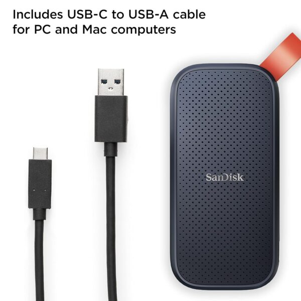 Sandisk 1TB Portable SSD 800MB/s R USB 3.2 Gen 2 - Image 2