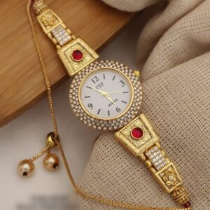 KLSGo Brass High Gold Designer Fancy Watch